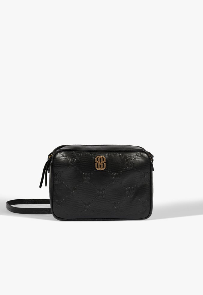 Bolsa Camera Bag Tess Couro Preta