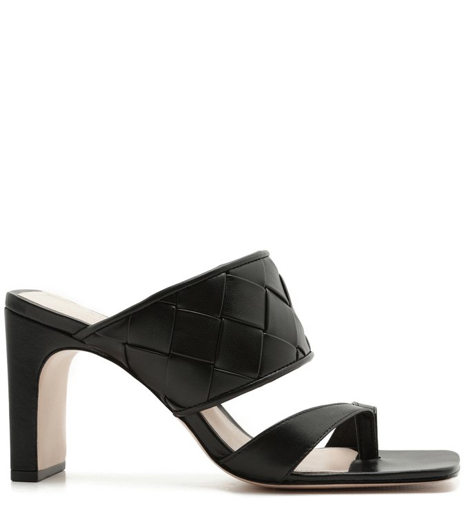 Sandália Mule Tressê Bold Black Sandália Mule Tressê Bold Black