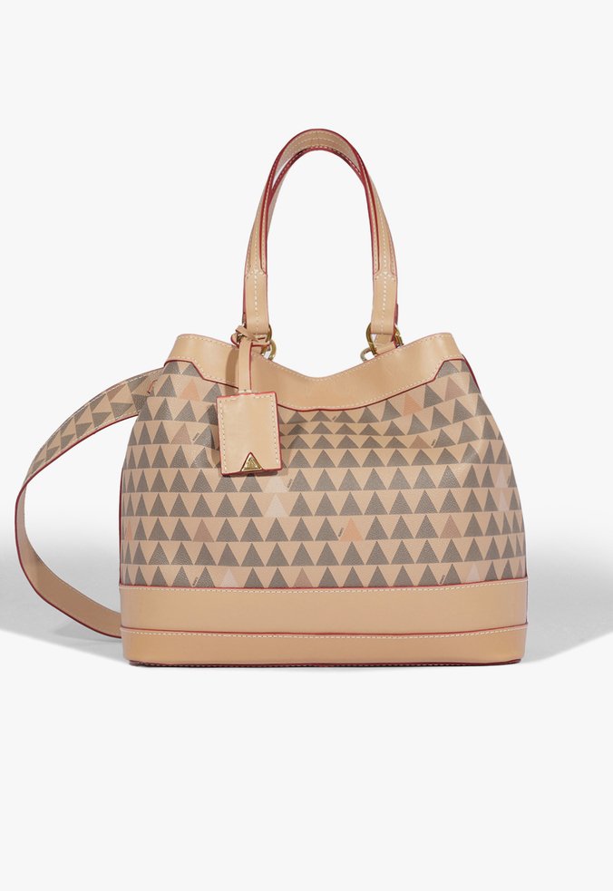 Bolsa Shopping Neo Emma Triangle Bege