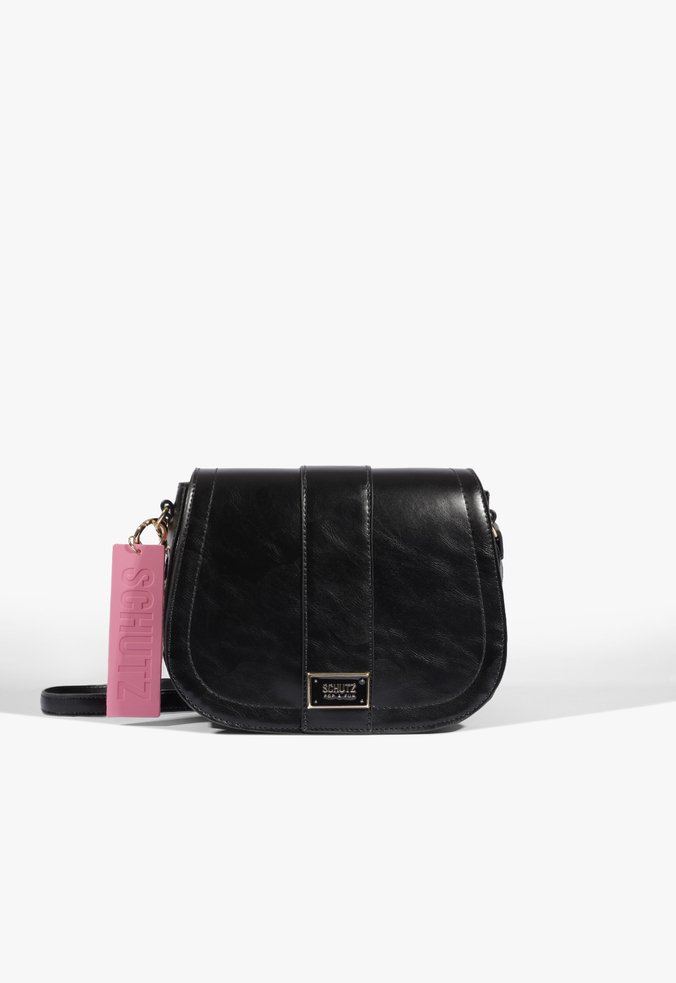 Bolsa Tiracolo Verena Média Preta