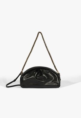 Bolsa Pouch Buzz Couro Preta