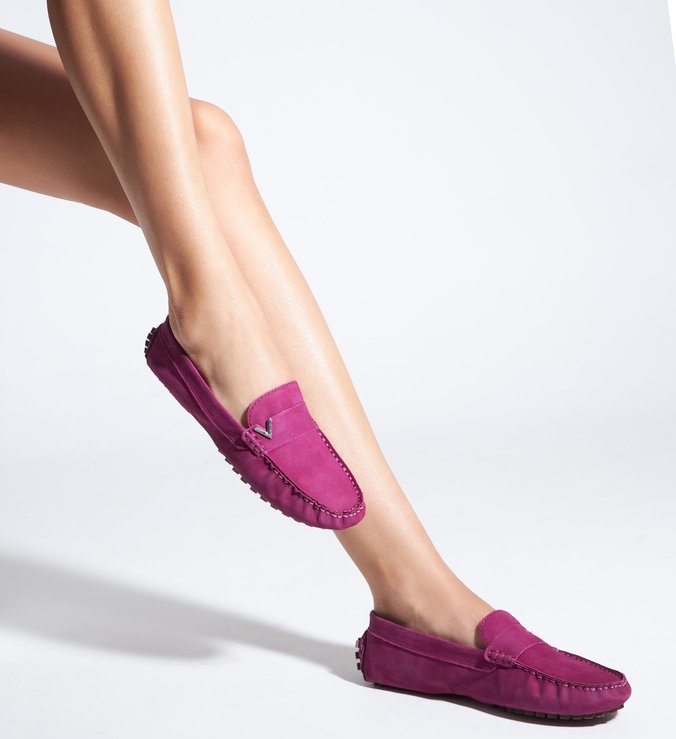 Sapato Mocassim Triangle Nobuck Violeta Sapato Mocassim Triangle Nobuck Violeta