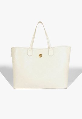 Bolsa Shopping Tess Couro Branca