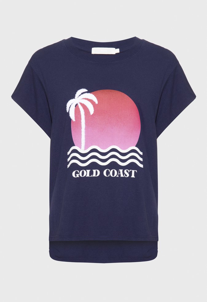 Camiseta Silk Gold Coast Azul