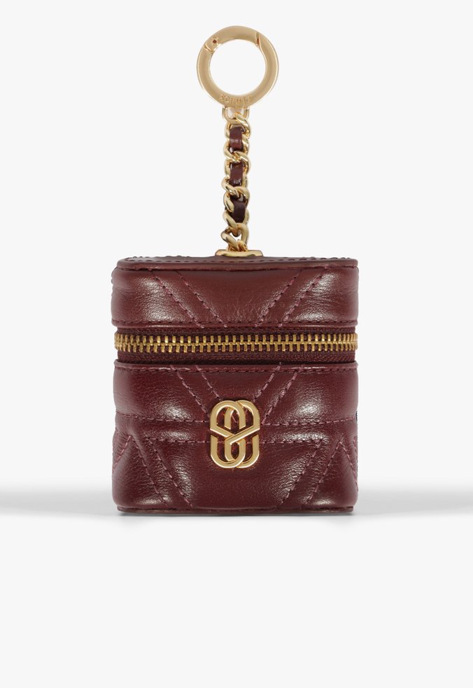 Bag Charm Dream Couro Vermelho