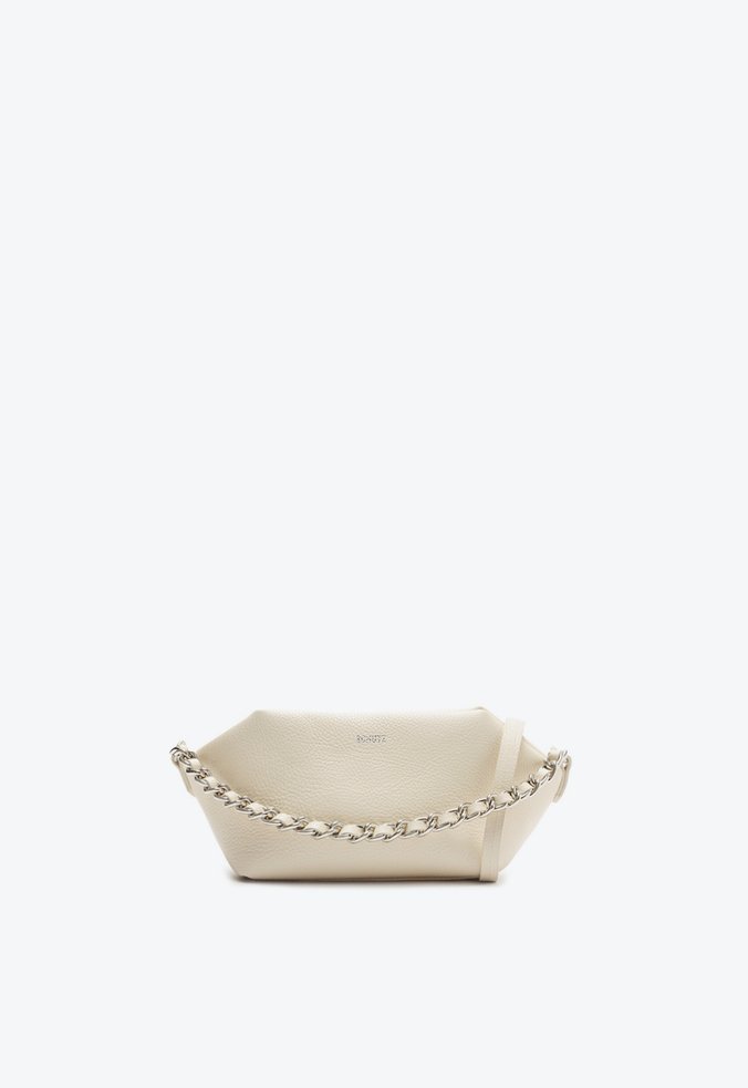 Bolsa Tiracolo Pequena Chloe Couro Branca