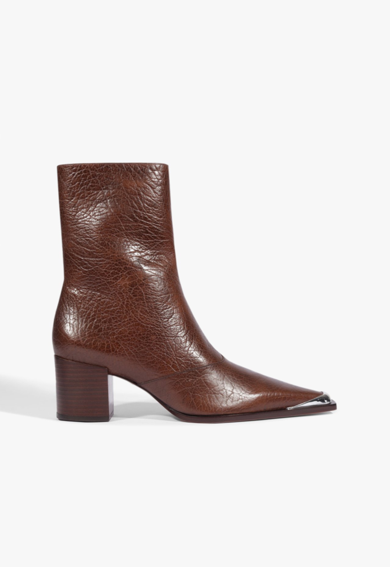 Bota Raffaela CapToe Couro Marrom | Schutz