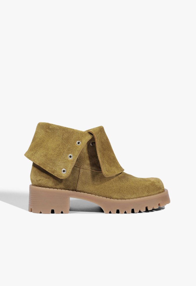Bota Florenza Couro Verde