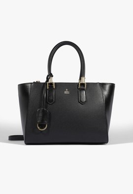 Bolsa Tote Grande Lauren Couro Preta
