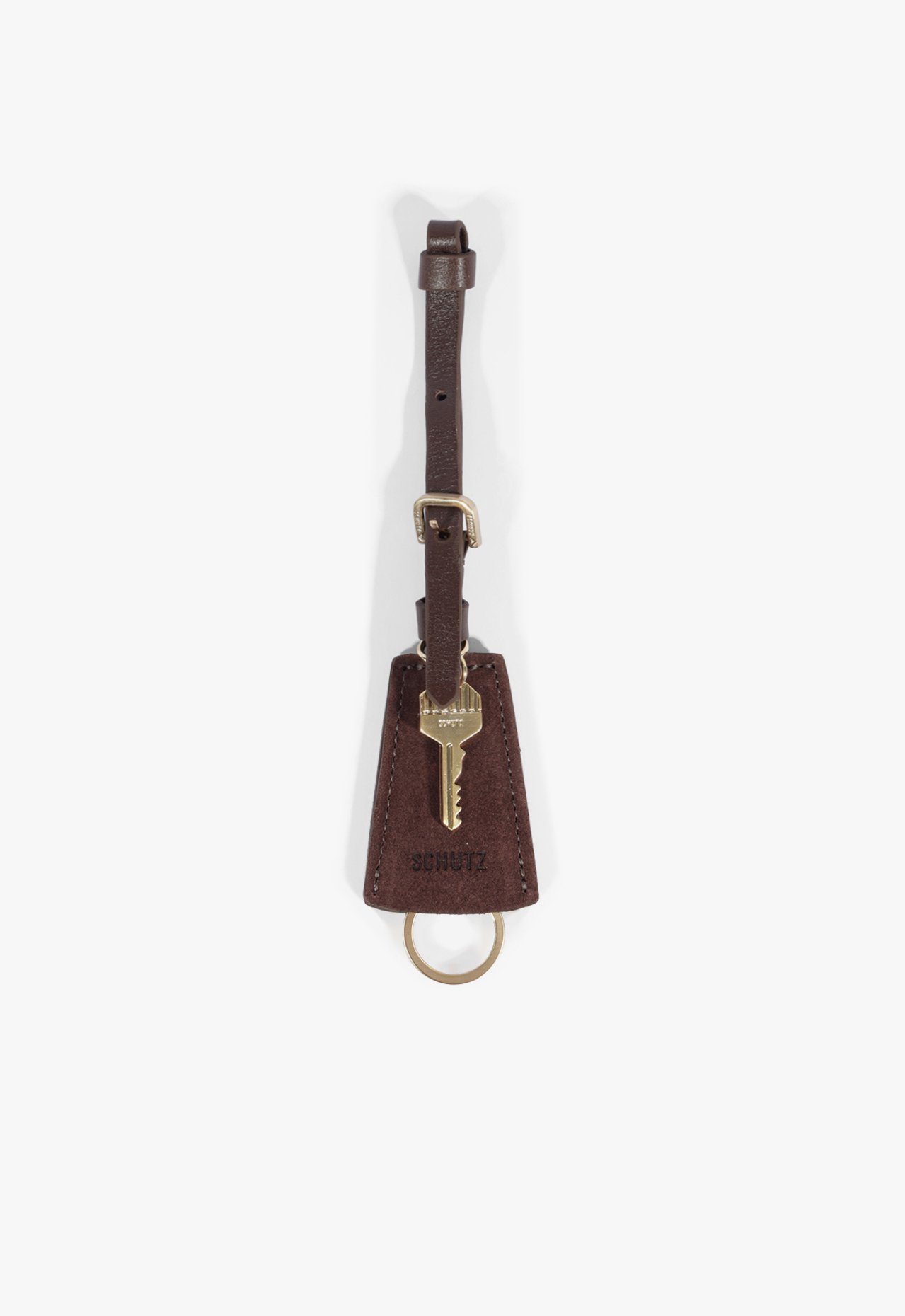Bag Charm The Annie Charm Camurça Marrom | Schutz