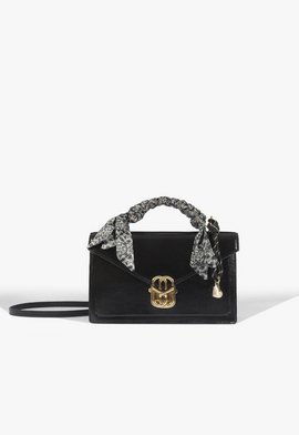 Bolsa Satchel Brera Aged Média Couro Preta