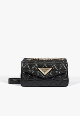 Bolsa Tiracolo Média 944 Couro Preta