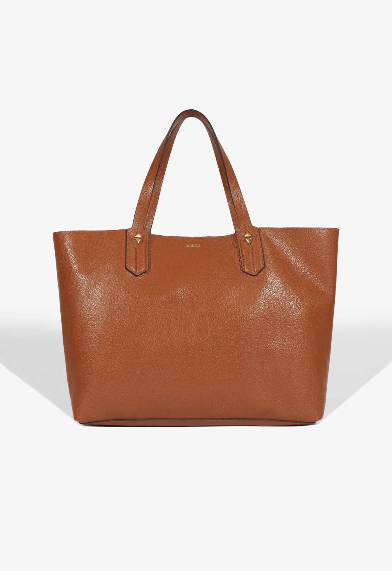 Bolsa Shopping Grande Betsy Couro Marrom | Schutz