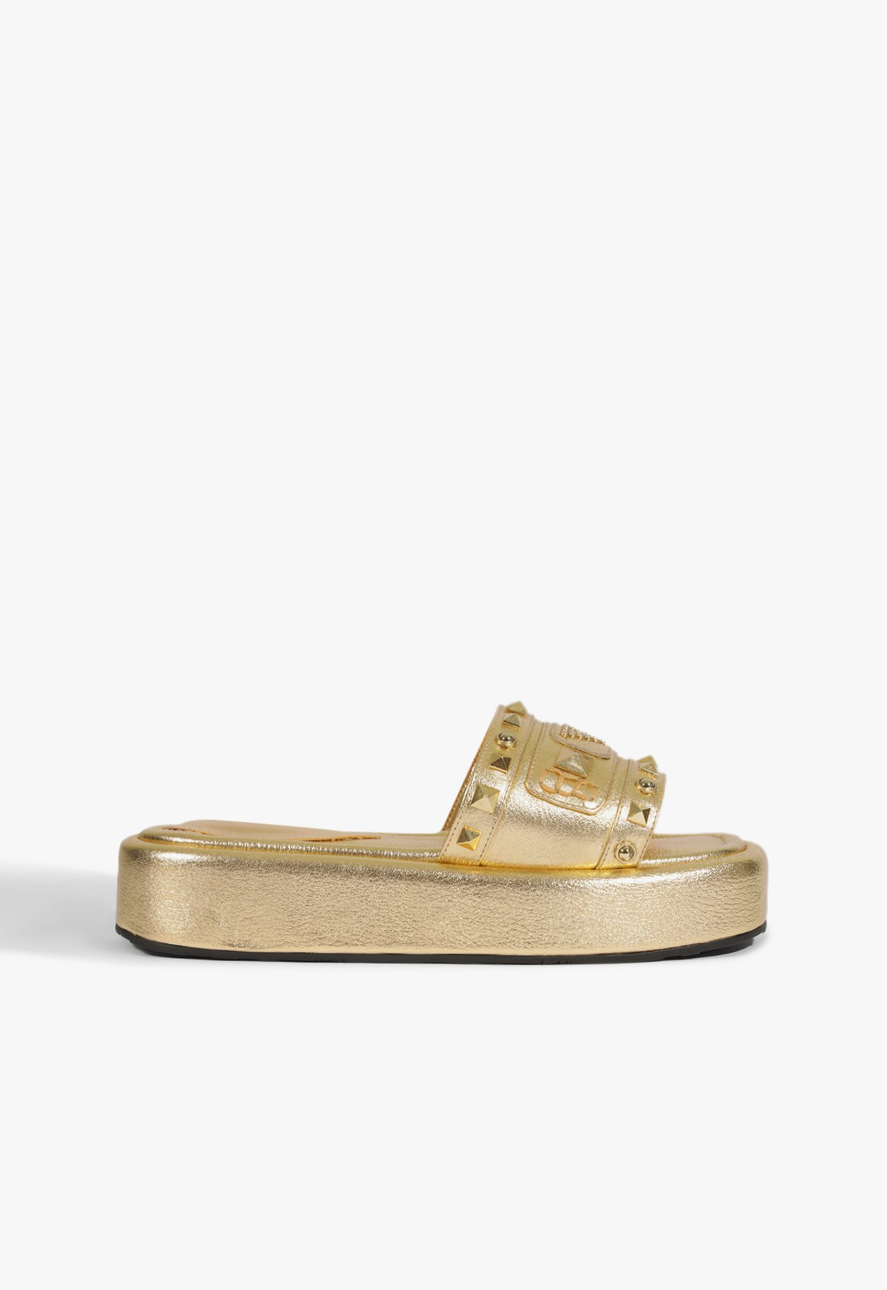 Papete Viena Boho Couro Dourado | Schutz