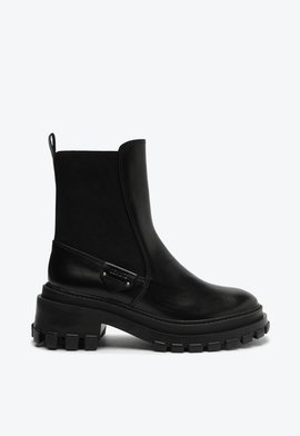 Bota Solado Tratorado Preta