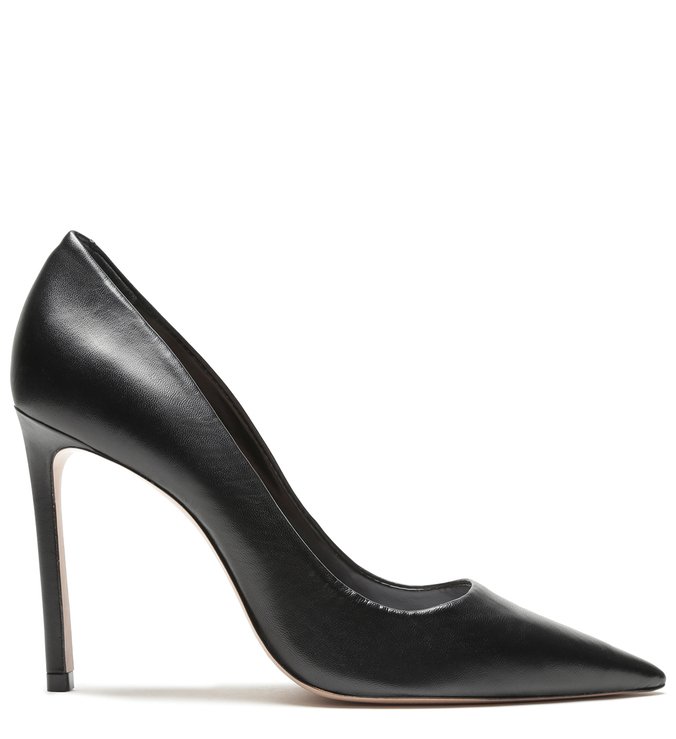 Sapato Scarpin Clássico Couro Preto