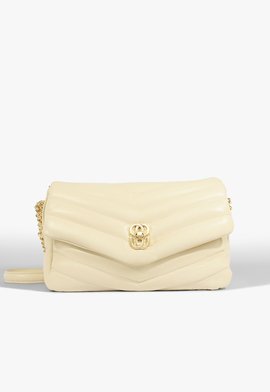Bolsa Média Elara Couro Branca