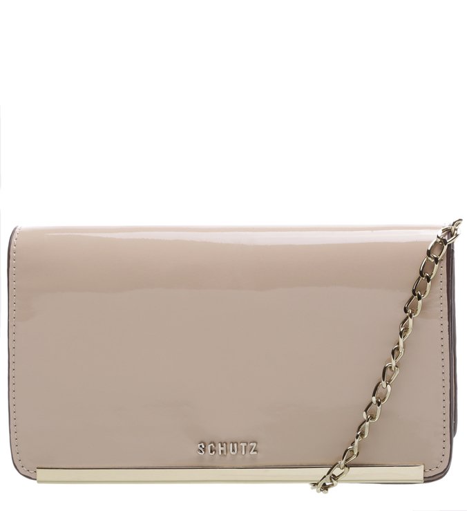 CLUTCH CROSSBODY VERNIZ NUDE CLUTCH CROSSBODY VERNIZ NUDE