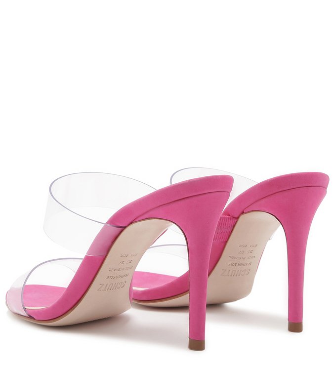 MULE SALTO NOBUCK VINIL PINK MULE SALTO NOBUCK VINIL PINK