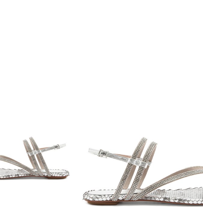 SANDÁLIA RASTEIRA GLAM FLIP-FLOP PRATA SANDÁLIA RASTEIRA GLAM FLIP-FLOP PRATA