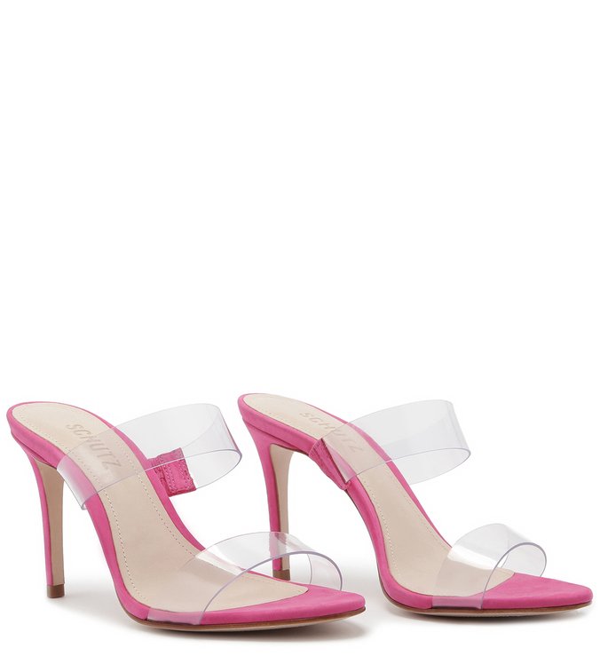 MULE SALTO NOBUCK VINIL PINK MULE SALTO NOBUCK VINIL PINK