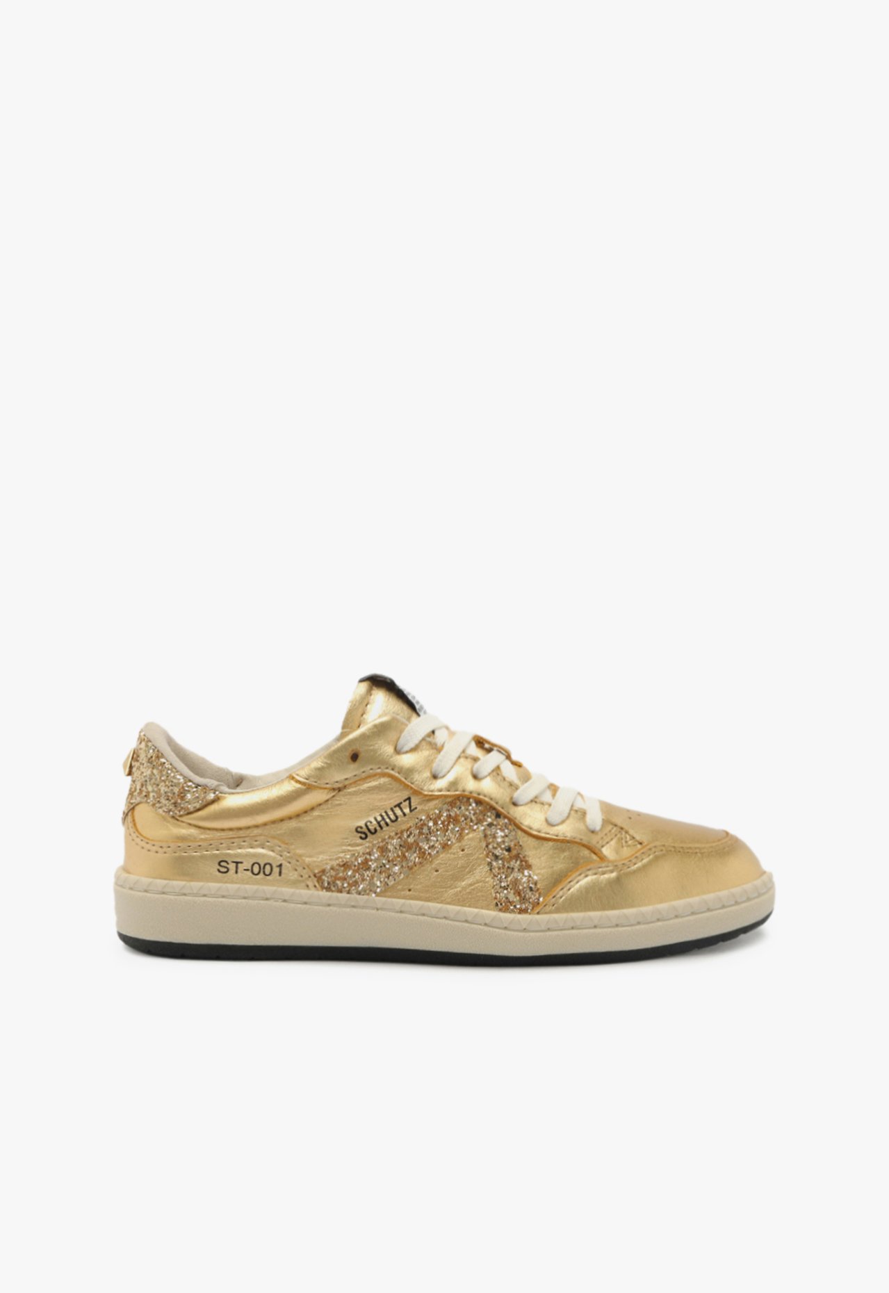 Tênis ST 001 Couro Dourado | Schutz