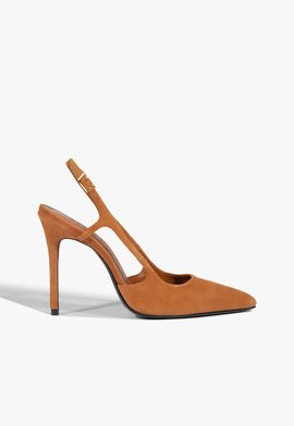 Sapato Scarpin Boris Nobuck Marrom