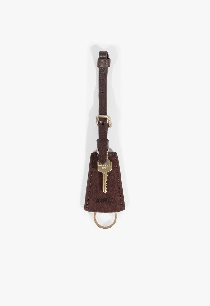 Bag Charm The Annie Charm Camurça Marrom