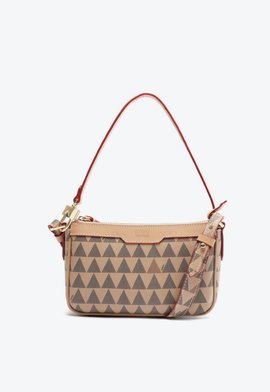 Bolsa Tiracolo Triangle Bege