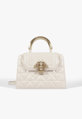 Bolsa Satchel New Believe Média Couro Branca