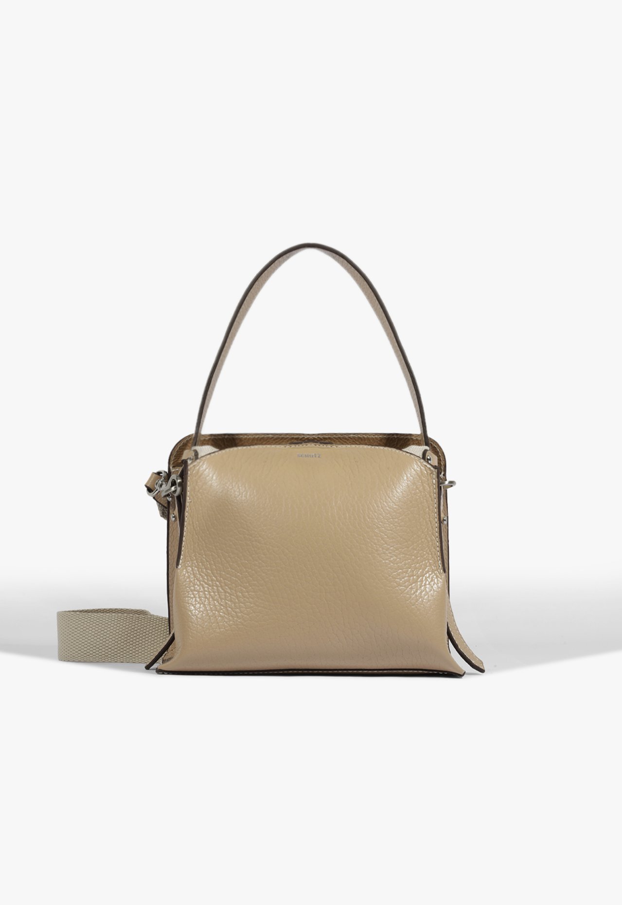 Bolsa Hobo Média Couro Bege | Schutz