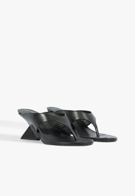 Sandalia Mule Betsy Couro Preta | Schutz