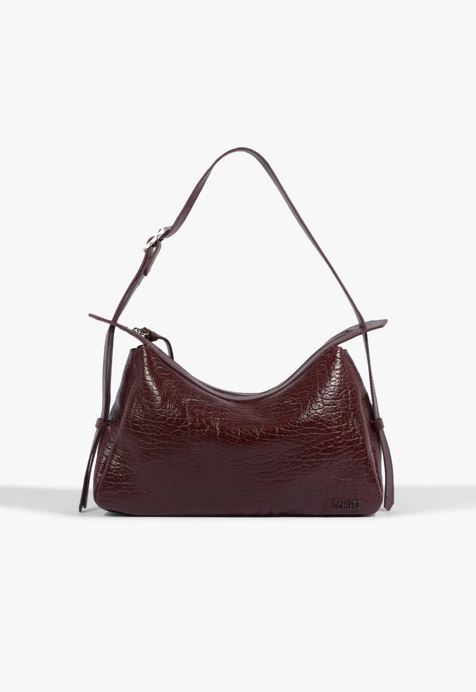 Bolsa Hobo Snooze Couro Vinho