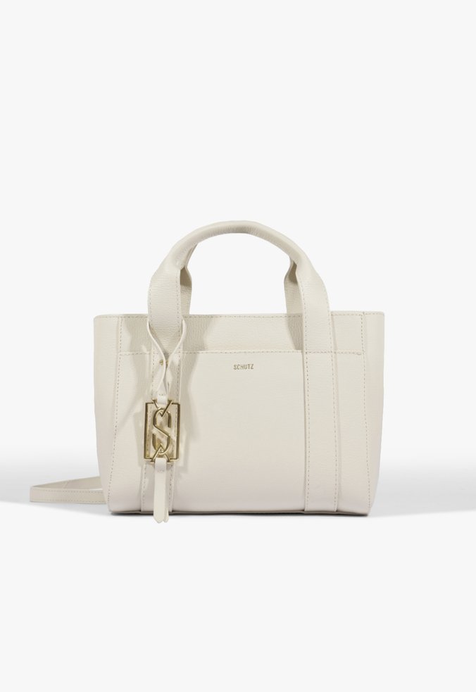 Bolsa Tote Tote Claire Média Couro Branca