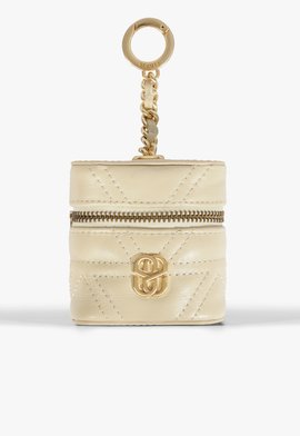 Bag Charm Dream Couro Bege