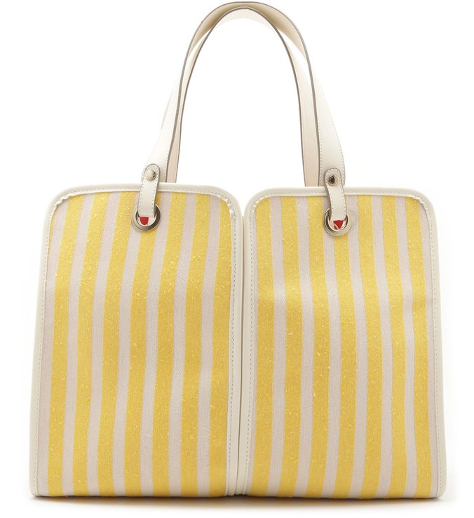 SHOPPING BILLIE STRIPES YELLOW SHOPPING BILLIE STRIPES YELLOW