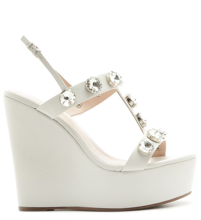 SANDÁLIA ANABELA POWER GLAM WHITE SANDÁLIA ANABELA POWER GLAM WHITE