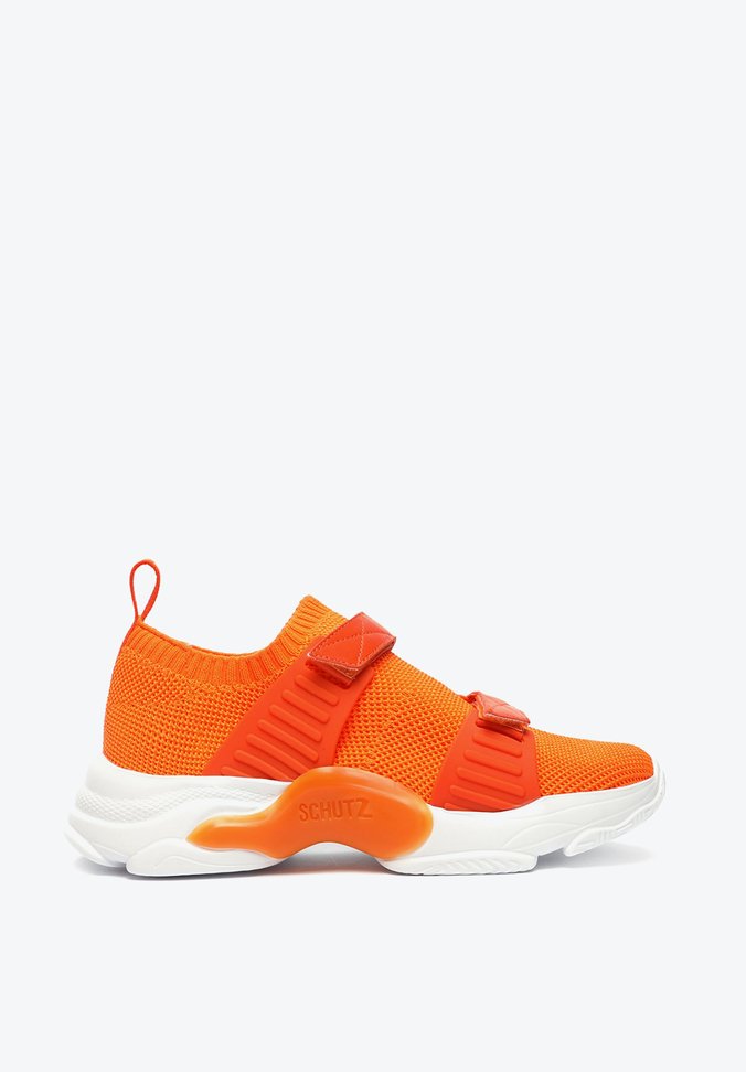Tênis Rush Velcro Laranja