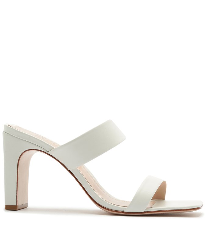SANDÁLIA MULE HIGH MINIMAL WHITE