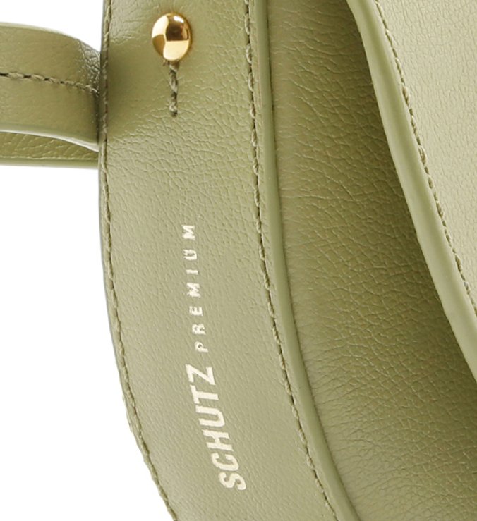 POCHETE BUCKLE WOOD GREEN POCHETE BUCKLE WOOD GREEN