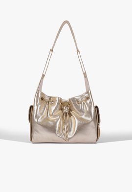 Bolsa  Lilibet Média Couro Dourada