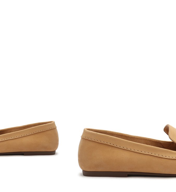 Sapato Mocassim Nobuck Creme Sapato Mocassim Nobuck Creme