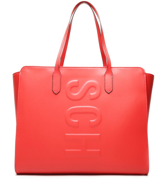 Bolsa Shopping Tassy Vermelha Bolsa Shopping Tassy Vermelha