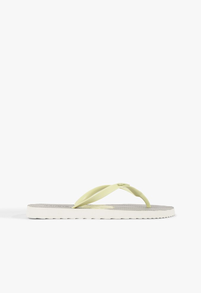 Chinelo Bico Redondo Jelly Verde