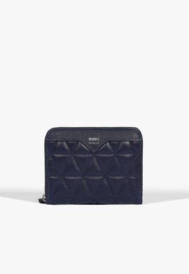 Carteira Pequena 944 Couro Azul