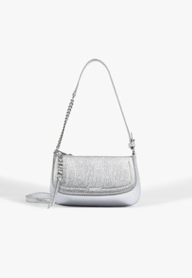 Bolsa Tiracolo Mini Tina Prata Clara