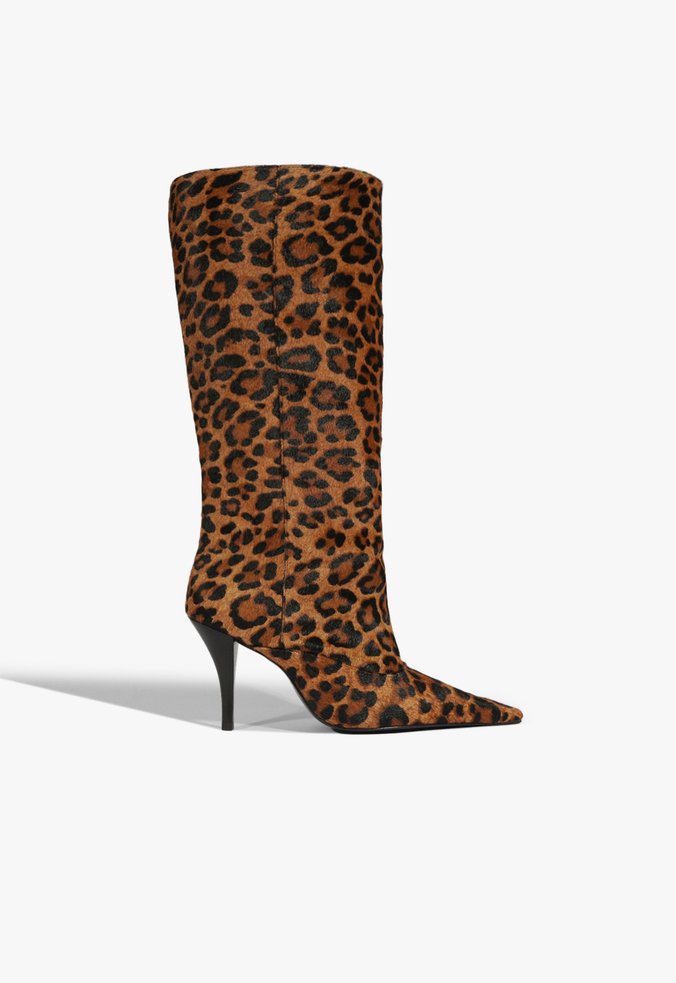 Bota Rudy Couro Animal Print