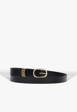 The SS Belt Couro Preto