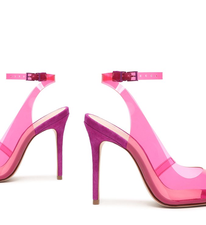 Scarpin Vinil Slingback Pink Scarpin Vinil Slingback Pink
