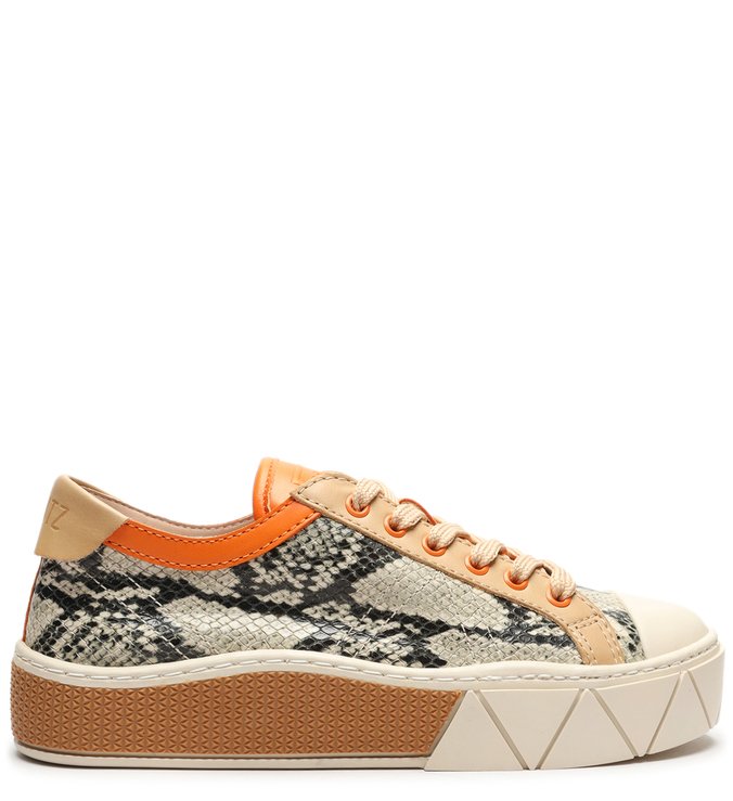 Tênis Urban Animal Print Tangerine